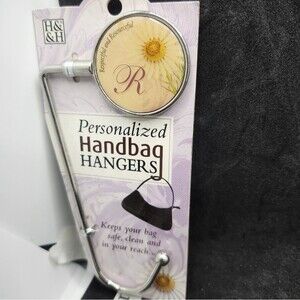 Letter R Personalized Handbag Hanger